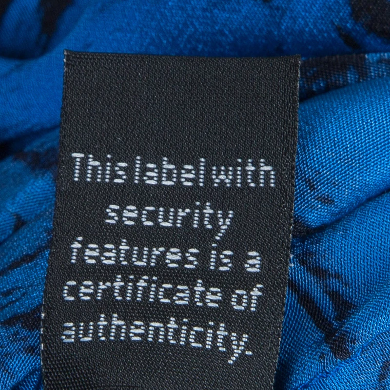 Diane Von Furstenberg Tanyana Blue Silk Dress S For Women 13 Diane Von Furstenberg Tanyana Blue Silk Dress S For Women - Image 13