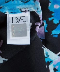 Diane Von Furstenberg Black Floral Print Oversized Kora Silk Blouse XS For Women 23 Diane Von Furstenberg Black Floral Print Oversized Kora Silk Blouse XS For Women -Diane Von Furstenberg shop luxury women diane von furstenberg used clothes p60745 0010