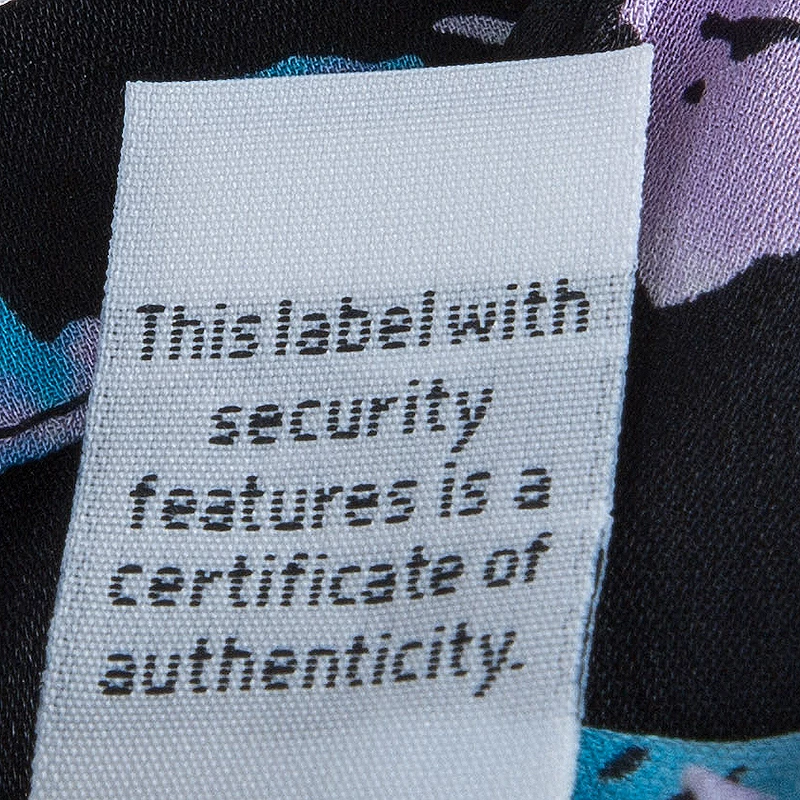 Diane Von Furstenberg Black Floral Print Oversized Kora Silk Blouse XS For Women 11 Diane Von Furstenberg Black Floral Print Oversized Kora Silk Blouse XS For Women - Image 11