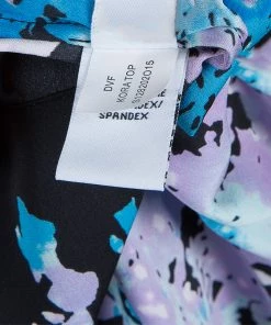 Diane Von Furstenberg Black Floral Print Oversized Kora Silk Blouse XS For Women 25 Diane Von Furstenberg Black Floral Print Oversized Kora Silk Blouse XS For Women -Diane Von Furstenberg shop luxury women diane von furstenberg used clothes p60745 0012