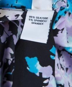 Diane Von Furstenberg Black Floral Print Oversized Kora Silk Blouse XS For Women 26 Diane Von Furstenberg Black Floral Print Oversized Kora Silk Blouse XS For Women -Diane Von Furstenberg shop luxury women diane von furstenberg used clothes p60745 0013