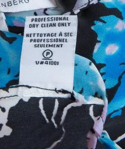 Diane Von Furstenberg Black Floral Print Oversized Kora Silk Blouse XS For Women 27 Diane Von Furstenberg Black Floral Print Oversized Kora Silk Blouse XS For Women -Diane Von Furstenberg shop luxury women diane von furstenberg used clothes p60745 0014