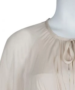 Diane Von Furstenberg Beige Silk New Fleurette Kimono Dress S For Women 17 Diane Von Furstenberg Beige Silk New Fleurette Kimono Dress S For Women -Diane Von Furstenberg shop luxury women diane von furstenberg used clothes p60964 0005