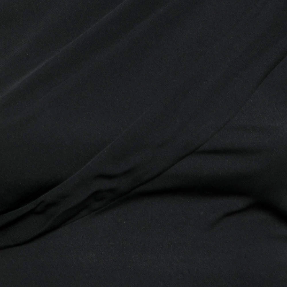 Diane Von Furstenberg Black Silk Pleated Front Dress XS For Women 4 Diane Von Furstenberg Black Silk Pleated Front Dress XS For Women - Image 4