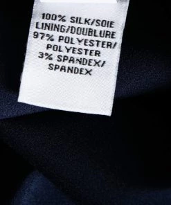 Diane Von Furstenberg Navy Blue Front Pleated Dolman Sleeves Mini Dress S For Women -Diane Von Furstenberg shop luxury women diane von furstenberg used clothes p614704 001