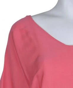 Diane Von Furstenberg Pink Colorblock Silk Edna Dress S For Women -Diane Von Furstenberg shop luxury women diane von furstenberg used clothes p61597 005