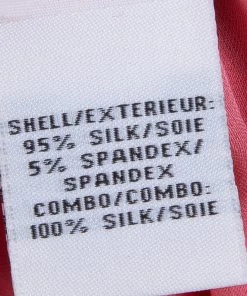 Diane Von Furstenberg Pink Colorblock Silk Edna Dress S For Women -Diane Von Furstenberg shop luxury women diane von furstenberg used clothes p61597 013