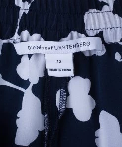 Diane Von Furstenberg Benett Orchid Silk Tapered Pants L For Women -Diane Von Furstenberg shop luxury women diane von furstenberg used clothes p620 008