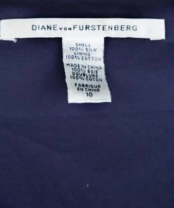 Diane Von Furstenberg Navy Blue Silk Star Print Ruched Francia Dress L For Women 21 Diane Von Furstenberg Navy Blue Silk Star Print Ruched Francia Dress L For Women -Diane Von Furstenberg shop luxury women diane von furstenberg used clothes p63275 010