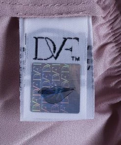 Diane Von Furstenberg Ria Blush Pink Pleated Dress L For Women -Diane Von Furstenberg shop luxury women diane von furstenberg used clothes p634 009