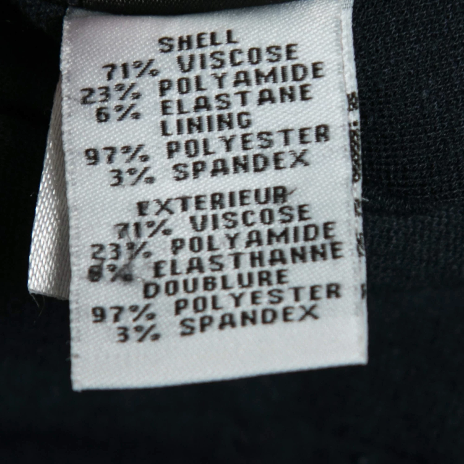 Diane Von Furstenberg Navy Blue Knit Trousers M For Women 5 Diane Von Furstenberg Navy Blue Knit Trousers M For Women - Image 5