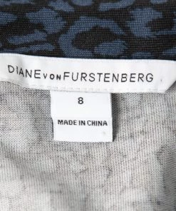 Diane Von Furstenberg Navy Blue Printed Silk Jersey Cybil Wrap Dress M For Women 11 Diane Von Furstenberg Navy Blue Printed Silk Jersey Cybil Wrap Dress M For Women -Diane Von Furstenberg shop luxury women diane von furstenberg used clothes p684322 007