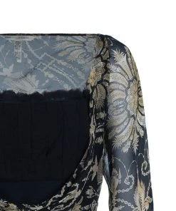 Diane Von Furstenberg Tamary Chiffon Printed Dress S For Women -Diane Von Furstenberg shop luxury women diane von furstenberg used clothes p741 004