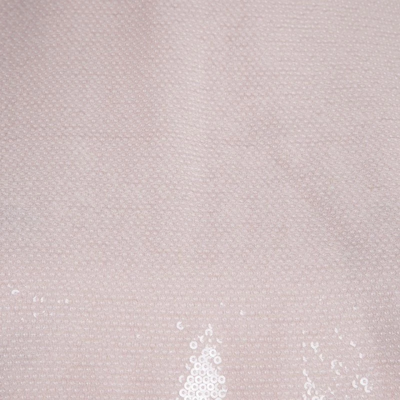 Diane Von Furstenberg Peach Sequin Embellished Menaro Blouse M For Women 4 Diane Von Furstenberg Peach Sequin Embellished Menaro Blouse M For Women - Image 4