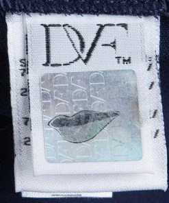 Diane Von Furstenberg Navy Blue Margot Wrap Jumpsuit L For Women -Diane Von Furstenberg shop luxury women diane von furstenberg used clothes p79336 005