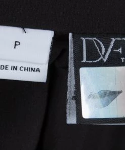 Diane Von Furstenberg Monochrome Cotton Canvas Oversized Laurel Blazer P For Women -Diane Von Furstenberg shop luxury women diane von furstenberg used clothes p80681 0006