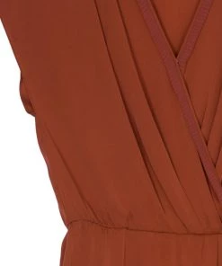 Diane Von Furstenberg Tangerine Mateo Dress L For Women -Diane Von Furstenberg shop luxury women diane von furstenberg used clothes p8455 004