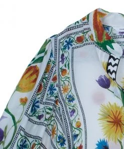 Diane Von Furstenberg Syrah Floral Cotton Top S For Women 14 Diane Von Furstenberg Syrah Floral Cotton Top S For Women -Diane Von Furstenberg shop luxury women diane von furstenberg used clothes p9266 005