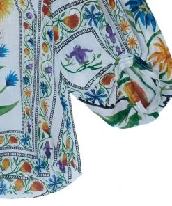 Diane Von Furstenberg Syrah Floral Cotton Top S For Women 17 Diane Von Furstenberg Syrah Floral Cotton Top S For Women -Diane Von Furstenberg shop luxury women diane von furstenberg used clothes p9266 008