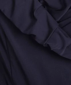 Diane Von Furstenberg Navy Blue Knit Bethania Short Sleeve Wrap Dress M For Women -Diane Von Furstenberg shop luxury women diane von furstenberg used clothes p95131 004