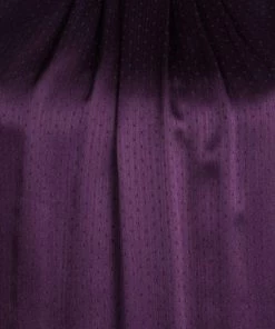 Diane Von Furstenberg Purple Silk Ruffle Detail Lindella Top L For Women -Diane Von Furstenberg shop luxury women diane von furstenberg used clothes p96307 0004