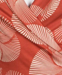 Diane Von Furstenberg Red Printed Silk Fariba Wrap Dress S For Women -Diane Von Furstenberg shop luxury women diane von furstenberg used clothes p97140 0004