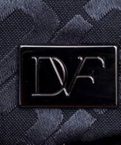 Diane Von Furstenberg Black Lace Envelope Clutch For Women -Diane Von Furstenberg shop luxury women diane von furstenberg used handbags p110063 008