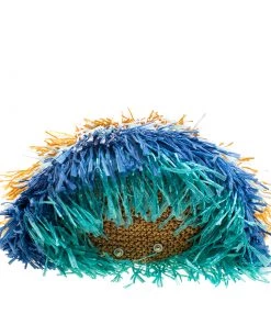 Diane Von Furstenberg Multicolor Fringe Raffia Tote For Women -Diane Von Furstenberg shop luxury women diane von furstenberg used handbags p126423 006