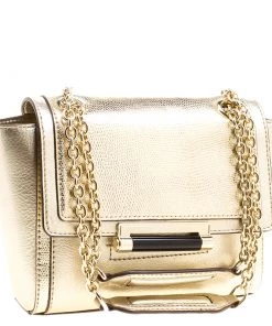 Diane Von Furstenberg Metallic Gold Lizard Embossed Leather 440 Mini Shoulder Bag For Women 13 Diane Von Furstenberg Metallic Gold Lizard Embossed Leather 440 Mini Shoulder Bag For Women -Diane Von Furstenberg shop luxury women diane von furstenberg used handbags p127522 003