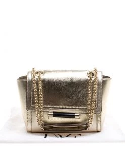 Diane Von Furstenberg Metallic Gold Lizard Embossed Leather 440 Mini Shoulder Bag For Women 19 Diane Von Furstenberg Metallic Gold Lizard Embossed Leather 440 Mini Shoulder Bag For Women -Diane Von Furstenberg shop luxury women diane von furstenberg used handbags p127522 009