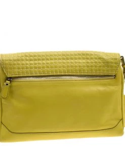 Diane Von Furstenberg Yellow Leather Mimosa Clutch For Women 15 Diane Von Furstenberg Yellow Leather Mimosa Clutch For Women -Diane Von Furstenberg shop luxury women diane von furstenberg used handbags p131744 0004