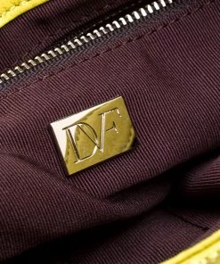 Diane Von Furstenberg Yellow Leather Mimosa Clutch For Women 19 Diane Von Furstenberg Yellow Leather Mimosa Clutch For Women -Diane Von Furstenberg shop luxury women diane von furstenberg used handbags p131744 0008