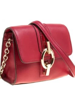 Diane Von Furstenberg Red Leather Micro Mini Sutra Shoulder Bag For Women 13 Diane Von Furstenberg Red Leather Micro Mini Sutra Shoulder Bag For Women -Diane Von Furstenberg shop luxury women diane von furstenberg used handbags p149402 0003