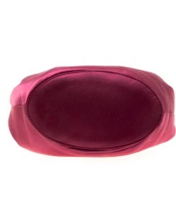 Diane Von Furstenberg Cerise Satin Mini Love Power Drawstring Bucket Bag For Women -Diane Von Furstenberg shop luxury women diane von furstenberg used handbags p177965 010