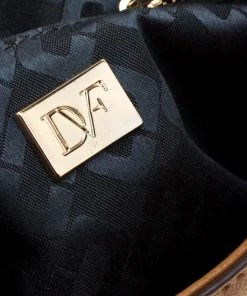 Diane Von Furstenberg Python And Leather 440 Envelope Clutch For Women -Diane Von Furstenberg shop luxury women diane von furstenberg used handbags p183597 002