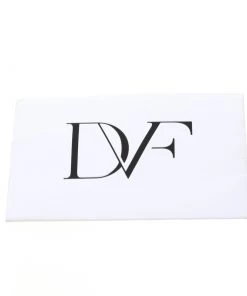 Diane Von Furstenberg White/Brown Sequined Print Tonda Clutch For Women -Diane Von Furstenberg shop luxury women diane von furstenberg used handbags p197679 003