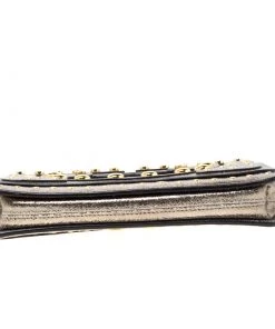 Diane Von Furstenberg Metallic Studded Leather Hayworth Clutch For Women 17 Diane Von Furstenberg Metallic Studded Leather Hayworth Clutch For Women -Diane Von Furstenberg shop luxury women diane von furstenberg used handbags p216984 014