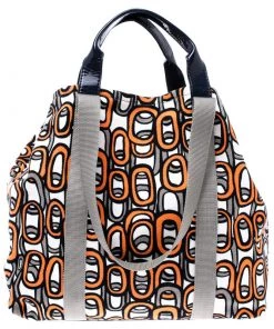 Diane Von Furstenberg Multicolor Patent Leather And Canvas Kaya Tote For Women -Diane Von Furstenberg shop luxury women diane von furstenberg used handbags p235467 009