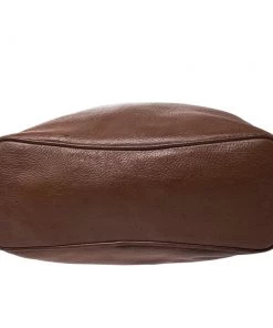 Diane Von Furstenberg Brown Synthetic Leather Iggy Shoulder Bag For Women -Diane Von Furstenberg shop luxury women diane von furstenberg used handbags p273312 011