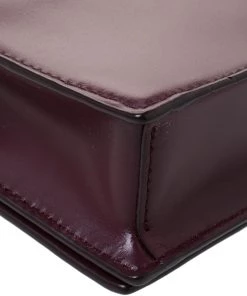 Diane Von Furstenberg Burgundy Leather Flap Shoulder Bag For Women 20 Diane Von Furstenberg Burgundy Leather Flap Shoulder Bag For Women -Diane Von Furstenberg shop luxury women diane von furstenberg used handbags p287727 006
