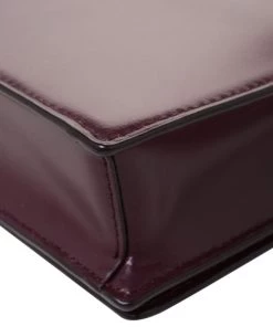 Diane Von Furstenberg Burgundy Leather Flap Shoulder Bag For Women 21 Diane Von Furstenberg Burgundy Leather Flap Shoulder Bag For Women -Diane Von Furstenberg shop luxury women diane von furstenberg used handbags p287727 007