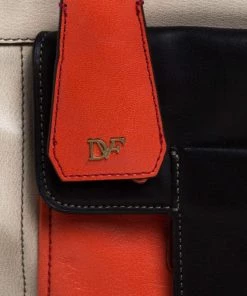 Diane Von Furstenberg Multicolor Leather Satchel For Women -Diane Von Furstenberg shop luxury women diane von furstenberg used handbags p320305 002