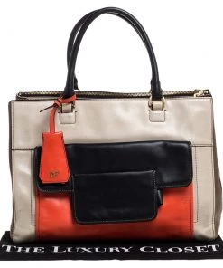 Diane Von Furstenberg Multicolor Leather Satchel For Women -Diane Von Furstenberg shop luxury women diane von furstenberg used handbags p320305 003