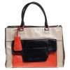 Diane Von Furstenberg Multicolor Leather Satchel For Women