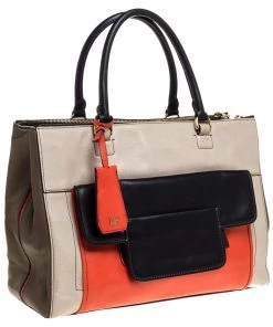 Diane Von Furstenberg Multicolor Leather Satchel For Women -Diane Von Furstenberg shop luxury women diane von furstenberg used handbags p320305 006