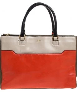 Diane Von Furstenberg Multicolor Leather Satchel For Women -Diane Von Furstenberg shop luxury women diane von furstenberg used handbags p320305 007