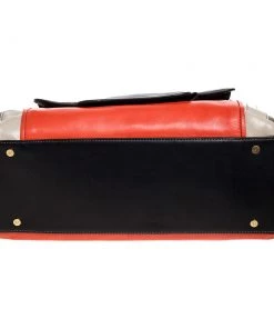 Diane Von Furstenberg Multicolor Leather Satchel For Women -Diane Von Furstenberg shop luxury women diane von furstenberg used handbags p320305 012