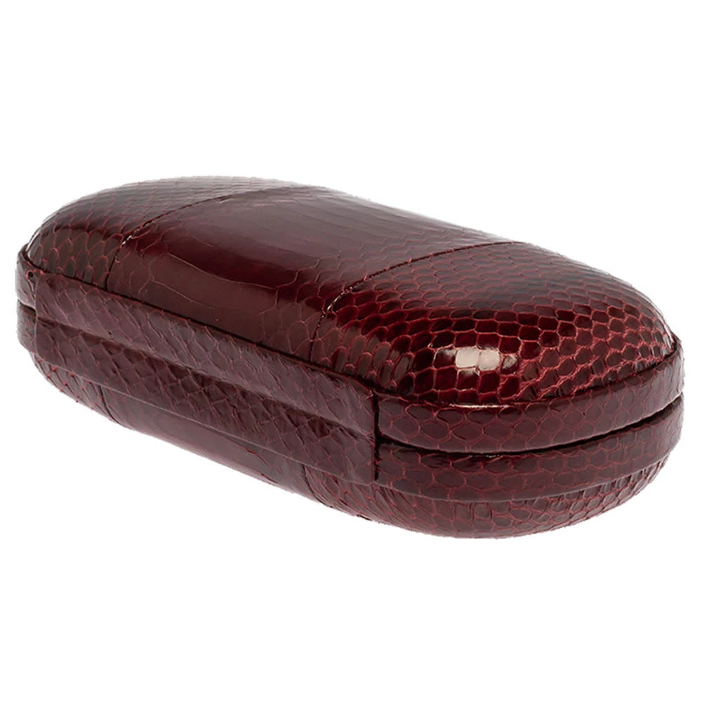 Diane Von Furstenberg Red Python Flirty Minaudiere Clutch For Women 14 Diane Von Furstenberg Red Python Flirty Minaudiere Clutch For Women - Image 14