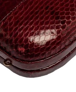 Diane Von Furstenberg Red Python Flirty Minaudiere Clutch For Women 24 Diane Von Furstenberg Red Python Flirty Minaudiere Clutch For Women -Diane Von Furstenberg shop luxury women diane von furstenberg used handbags p336364 004
