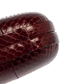 Diane Von Furstenberg Red Python Flirty Minaudiere Clutch For Women 25 Diane Von Furstenberg Red Python Flirty Minaudiere Clutch For Women -Diane Von Furstenberg shop luxury women diane von furstenberg used handbags p336364 010